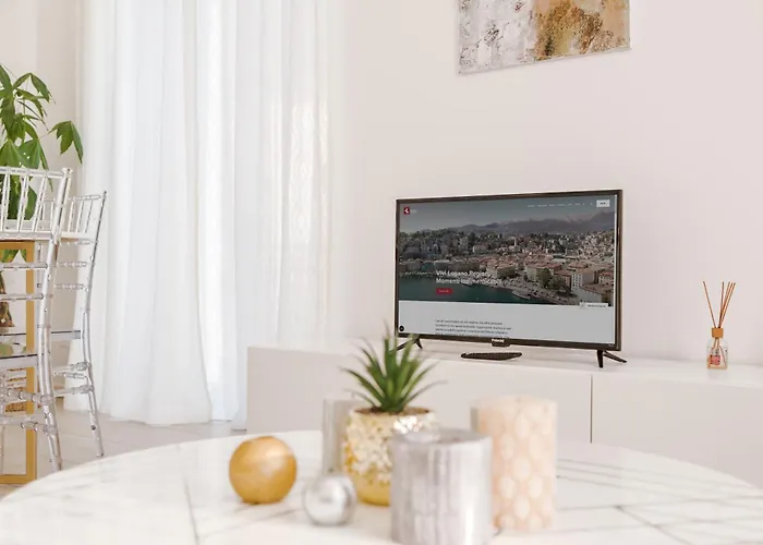 Front Pearl 5 For 6pax -by Easylife Swiss Apartment Lugano